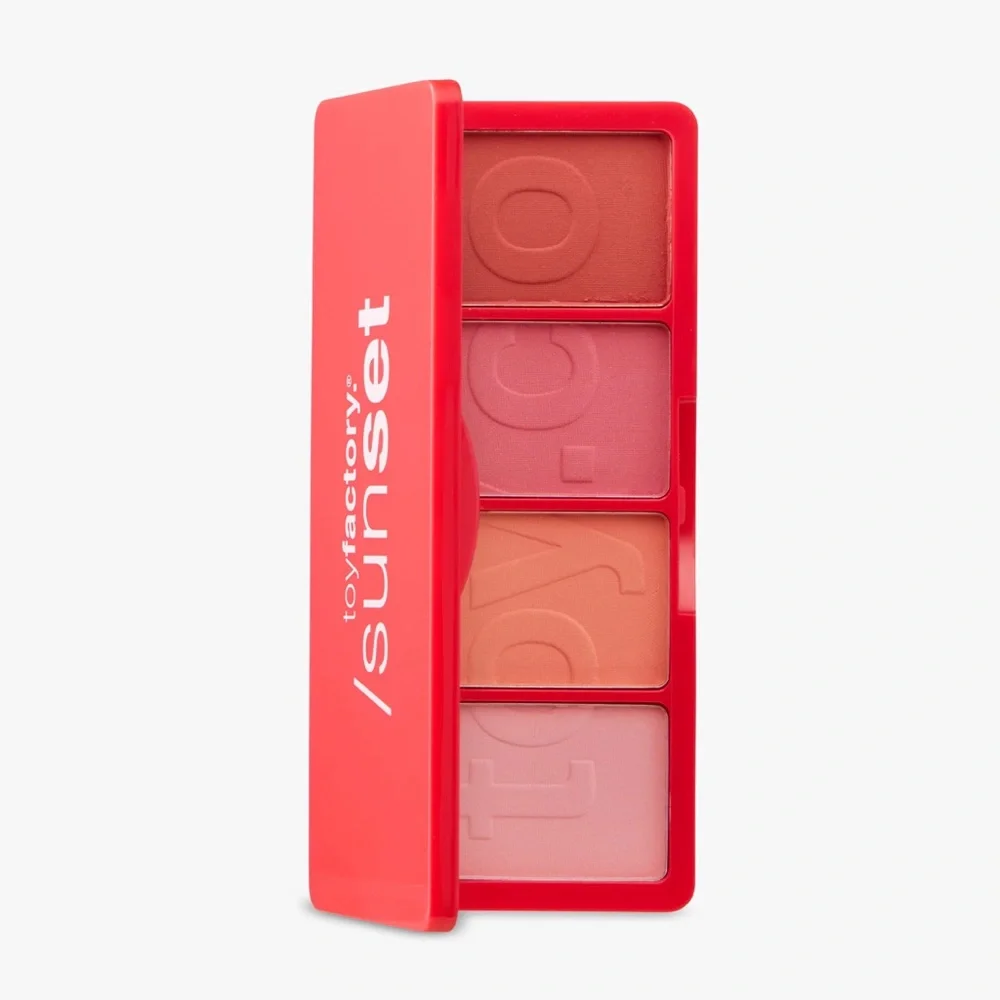 NEW TOYFACTORY Sunset™ Squalane Blush Palette FULL SIZE